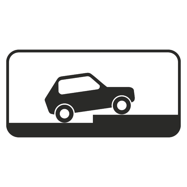 "8.6.7 Способ постановки транспортного средства на стоянку [Прямоугольный дорожный знак]" купить в Дорожной инфраструктуре