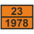 Табличка опасный груз 23-1978 Пропан в Дорожной инфраструктуре