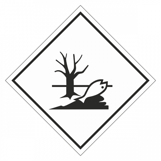 Знак опасности. Вещество, опасное для окружающей среды в Дорожной инфраструктуре
