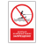 Знак "Кататься на водных лыжах запрещено" в Дорожной инфраструктуре