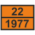 Табличка опасный груз 22-1977 Азот жидкий в Дорожной инфраструктуре